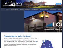 Tablet Screenshot of hendersonmeansbusiness.com